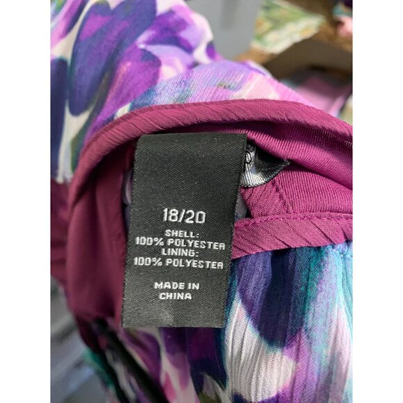 Lane Bryant Womens Size 18 20 Strappy Whimsigoth Fairycore Dress Flowy Dressy Ma - Picture 8 of 9